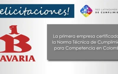 Bavaria es la primera empresa certificada en la Norma Técnica de Cumplimiento para Competencia en Colombia